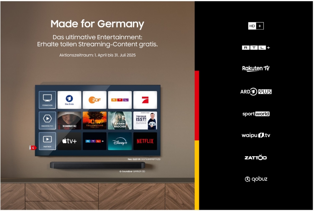 Bild 1 von SAMSUNG GQ 77S95F. Premium-OLED. 194 cm. GLARE FREE! Infinity Design. OneConnect. Tiefpreis erfragen