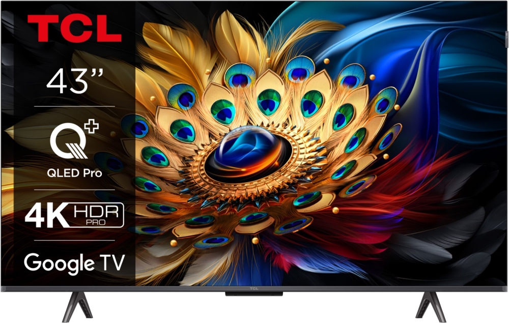 Bild 1 von TCL 43C69 Pro. 109 cm QLED-Pro TV mit Alexa. Dolby Vision. Google-TV. ACTION-DEALZ!