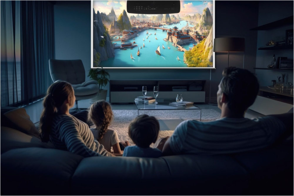 Bild 1 von BENQ W-2720i. Die eierlegende Wollmilchsau! 4K! LED! Superhell! Superleise! Android-TV per WLAN!