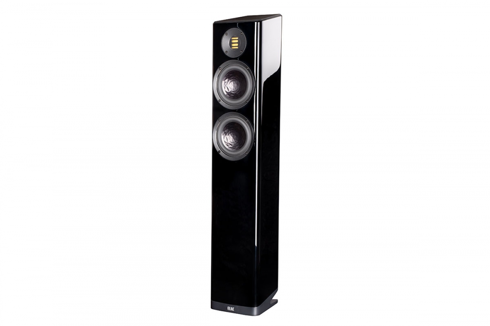 Bild 1 von ELAC VELA FS 407 Mk2 HighEnd-Lautsprecher.  Vela-Design! Mit JET-6. Div. Farben. Sonderpreis!  / () Schwarz Lack Hochglanz
