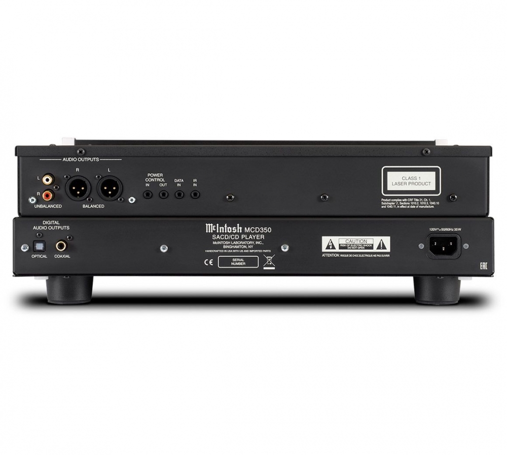 Bild 1 von Mc Intosh MCD-350 AC.  Der absolute HighEnd-Player für CD und SACD. 