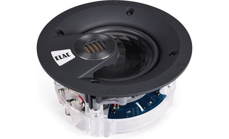 Bild 1 von Elac Vertex III IW-VJ63-W. Einbaulautsprecher mit geradem JET Hochtöner 24 cm. 10 cm Tiefe