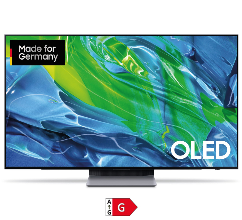Bild 1 von Samsung GQ55S95BAT. 138 cm Q-OLED-TV. Top-Modell . + CASHBACK 150 € = 1199,-!