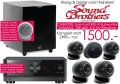 Bild 1 von CABASSE Eole mit Orion-Sub / YAMAHA TSR-400 -5.1-Set der Spitzenklasse zum Superpreis! ACTION-DEALZ!