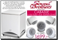 Bild 2 von CABASSE Eole 4 SE/Sub 25M3. Das exklusive 5.1 Set aus Frankreich. Mit Super-Subwoofer Santorin 25M3!  / (Farbe) weiß