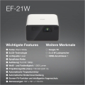 Bild 8 von EPSON EF 21. Laser-Beamer für Heimkino und unterwegs. 1000 Lumen. Google-TV an Bord. Plug & Play!
