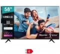HISENSE H58AE7000F  147cm 4K/HDR UHD TV. Alexa! Restposten. MwSt.Aktion!