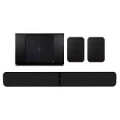 Bild 1 von Bluesound Pulse Soundbar +. Brandneue Top-Soundbar. schwarz o.weiß. Pakete mit Sub u. Rear!  / (Farbe) schwarz mit Subwoofer + Flex 2i