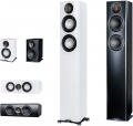 Bild 3 von ELAC Carina 5.1 Set. Designer-Lautsprecher. Bändchen-Hochtöner! PS-250 Subwoofer! Sol. Vorrat  / (Farbe) Schwarz Mattlack